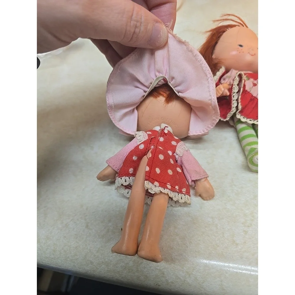 Lot of 3‎ Vtg 1980s Kenner Strawberry Shortcake Retro Collectible Figure Dolls